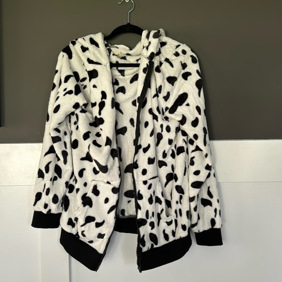 Dalmatian print hoodie - Picture 1 of 3
